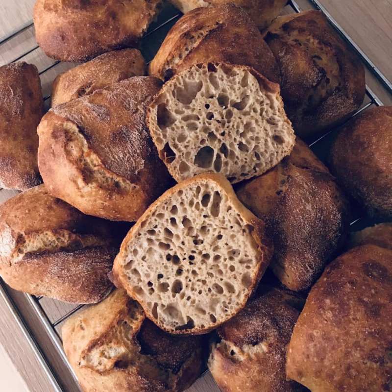 Stykker med fuldkornsspelt, durum og&nbsp;Ølandshvede