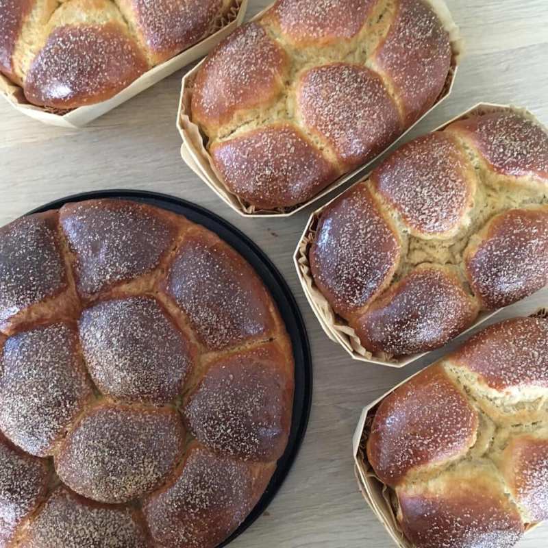 Brioche med Ølandshvede og&nbsp;spelt